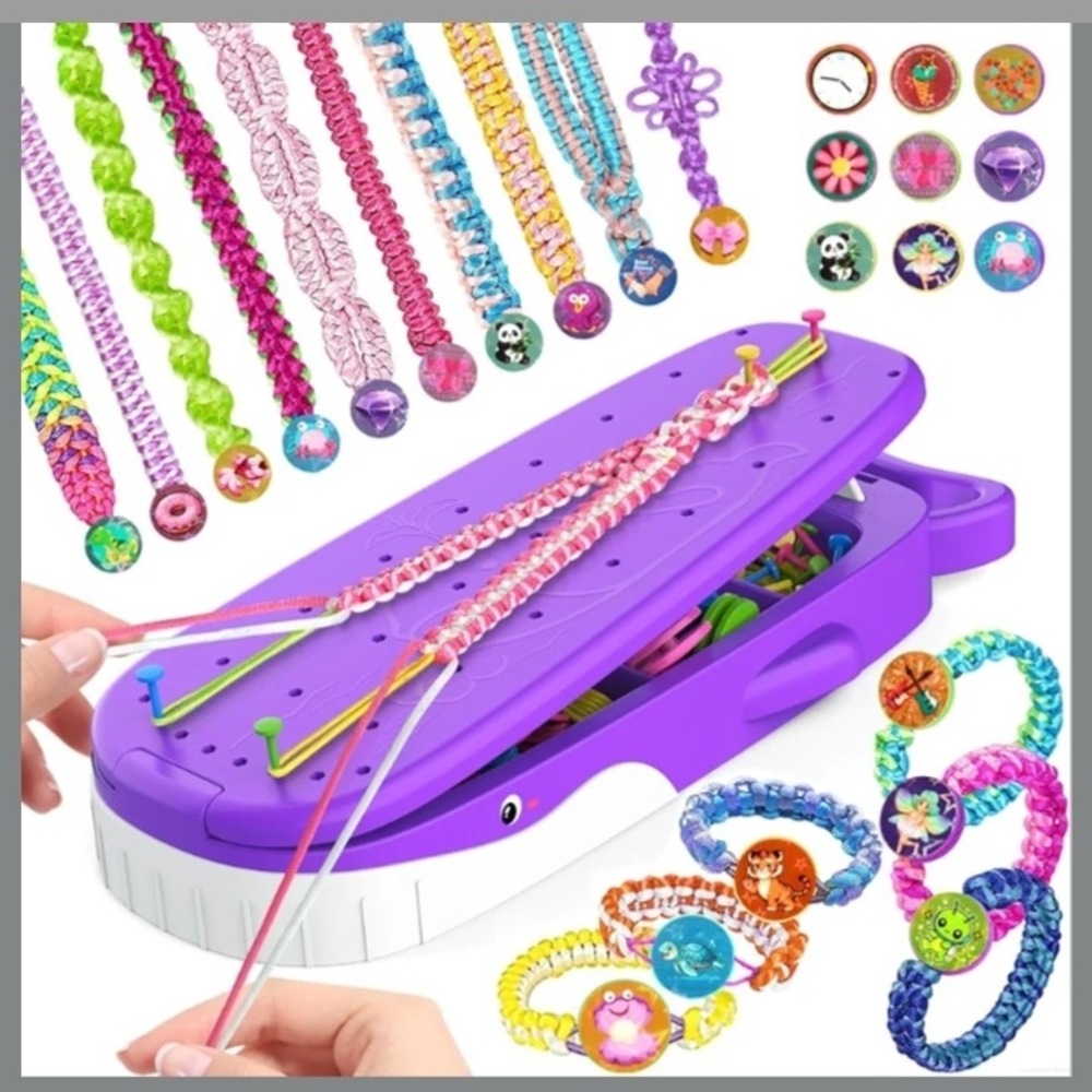 NWT Friendship Bracelet Making Kit For Kids Jewelry Kit